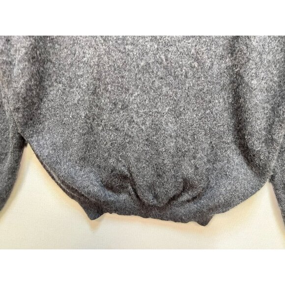 Club Room Men's Cashmere V Neck Pullover Sweater Knit Long Sleeve Size XL Gray - Picture 10 of 11